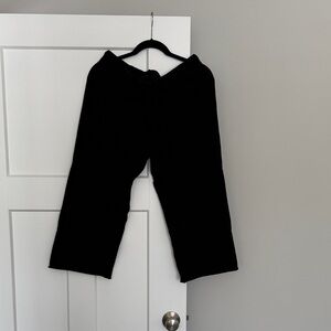 Frank & Eileen Black Cropped Pants
